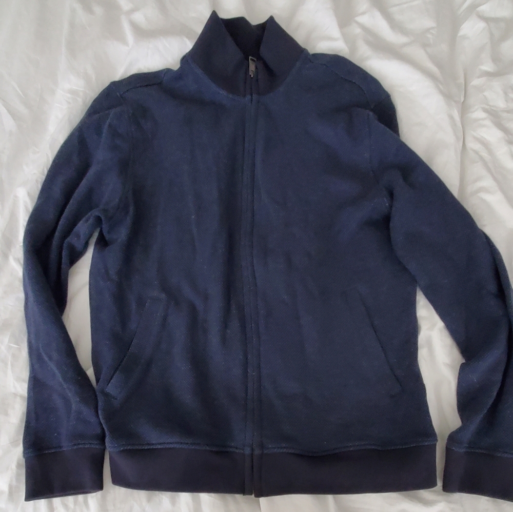Ben Sherman full zip blue sweater